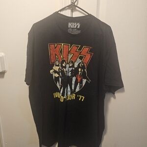 Kiss Kids Black Tour '77 Graphic Tee